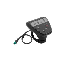 Electric Bicycle 36V 48V LED G20 Meter Control Panel Display with 5 Pin Waterproof Plug Connector for Ebike