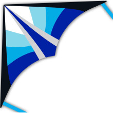 Larilook Delta Kites for Kids and Adults, Easy to Fly Kite, beginner kites for kids ages 6-12,Kite Handle and Line Included, (Blue)