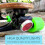 Ensemble de feux LED avant et arrière rechargeables par USB pour longboards électriques 4