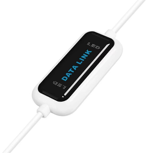 USB PC to PC Data Transfer Cable with LED Indicator, File Sharing Sync Link Bridge, Easy Copy for Laptops 2