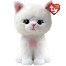 TY Amelia Cat Beanie Boo 14cm – Soft Plush Toy for Kids – Collectible Cuddly Character Plush