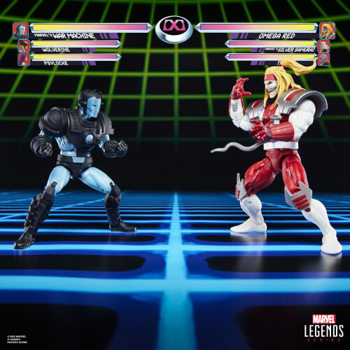 Marvel Hasbro Marvel Gamer Birth Marvel Legends 6" Action Figure 2 Pack War Machine vs Omega Red 2