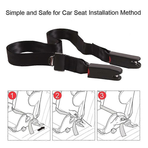 Γενικός ιμάντας στερέωσης Isofix για ρυθμιζόμενο παιδικό κάθισμα από μαλακό πο 2