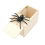 2 πακέτα κουτιού δώρου αράχνης με φάρσα, αστείο ξύλινο κουτί έκπληξης για χρισ 2