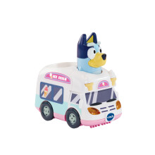 VTech Toot-Toot Drivers Bluey Ice Cream Truck, Interactive Toddler Toy for Pretend Play with Lights and Sounds, Bluey Toy Car, Suitable for Ages 12 Mo