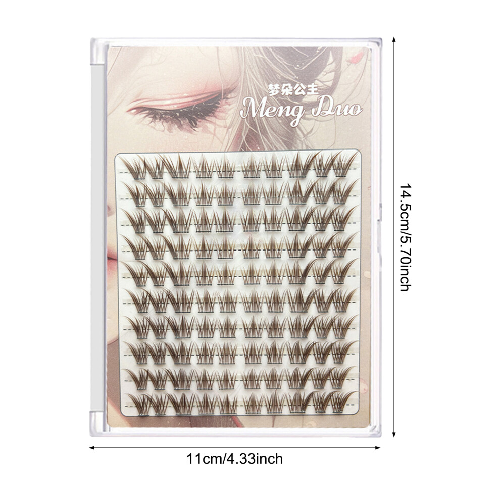 Hue-Grain (Glues) Reusable C Curl False Eyelashes 9-14Mm