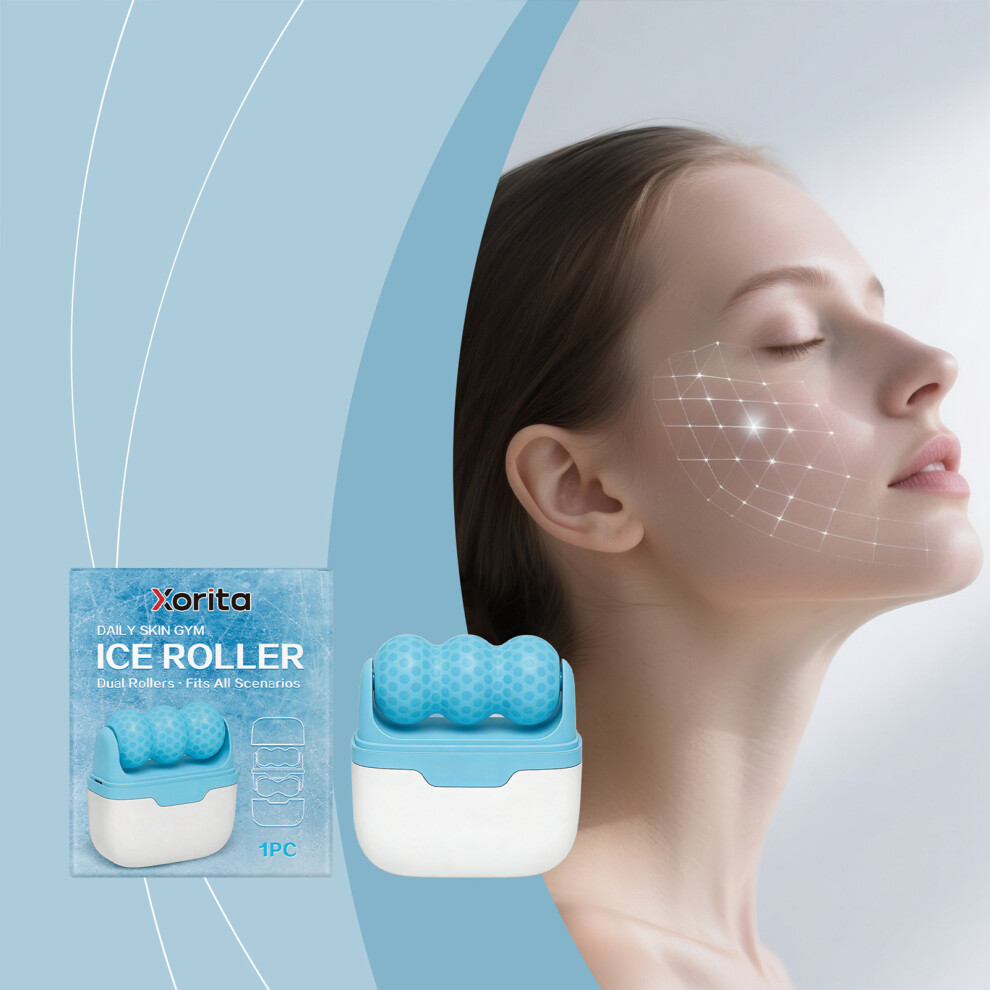 Dcph-Clothing Ice Roller For Face - Cooling Massage Tool All Skin Types