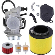 Fourtrax 300 Carburetor Fits Honda TRX300 TRX300FW 1988-2000, 00-06 Rancher 350 All Models, With Fuel Filter Air Filter P20250110275
