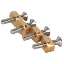 4PCS M6 Hydrofoil Screw Mounting Kit with T-Nuts, Universal Fit for Surfing Foil Tracks