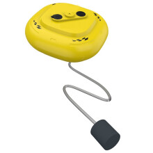 Auto Floating Aerator Pump 2000mAh Rechargeable Waterproof Portable Oxygen Pump for Outdoor Fishing Aquarium Fish Tank