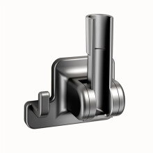 Drill-Free Large Rotating Shower Holder, Wide-Angle Adjustable Bracket,ABS