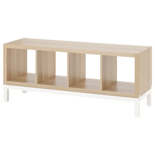 ikea KALLAX 4-Cube Unit with Underframe 147x59cm