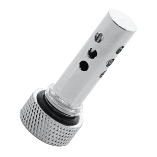 Computer PC Water Cooler Fitting Water Cooling Tank Bubble Prevent Multifunction Hand Tighten for Computer Silver 2