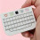 Clavier  QWERTY Sans Fil  USB Double Mode pour PC, Ordinateur Portable, Téléphone et Tablette 5