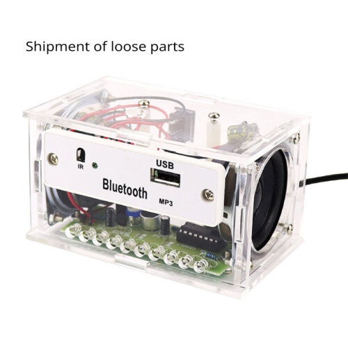 DIY  Speaker Electronic Kit,Stereo Soldering Practice, Educational Electronics Project for Students 2