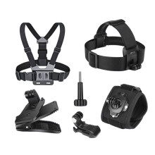 Chest Strap Mount Belt Harness for Hero 12/11/10/9/8 Sports Camera Stand Sports Action Cameras Accessories
