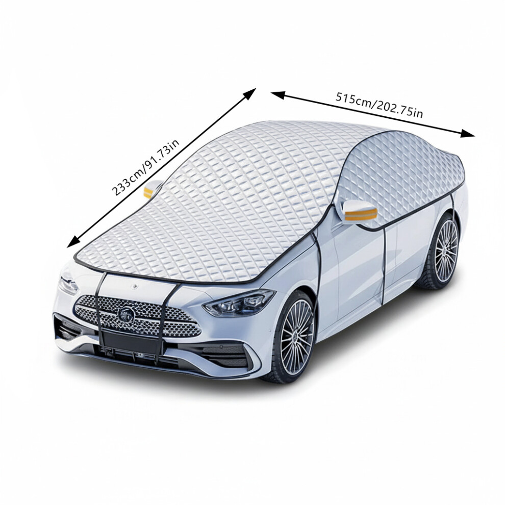 (Universal Suv) Universal Car Sun Shade Uv & Heat Protection For Sedan/Suv 6032318137080