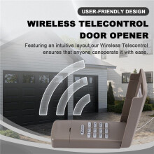 Trådlös Telecontrol Dörröppnare Trådlöst Tangentbord Keyless Entry Controller Telecontrol för 877MAX 878MAX 377LM 977LM