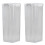 Bread Loaf Container Clear Airtight Bread Box with Lid Sandwich Bread Holder Kitchen Pasta Multigrain Toast Storage 2pc 1