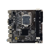 Carte Mère H81S, Socket LGA1150, Chipset B85, M.2 NVMe HD + VGA, DDR3, Supporte Jusqu'à 2 X 8 Go de RAM, Format ITX pour PC