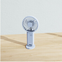 (blue, 31*96*185mm) CXINLky Mini USB Ventilator Klimaanlage leise tragbar wiederaufladbar für Büro