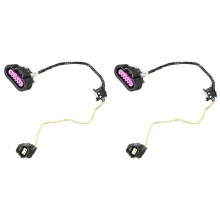 2X Right Fron Side Outside Door Handle Wire Harness 25864472 for  CTS 2008 Door Handle Housing Connector Wire
