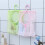 Kitchen Bathroom Hanging Storage Clothespin Mesh Bag Hanging Hook Organizer Storage Baskets Organizer 3pc 2