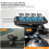 Magnetic Backpack Clip Clamp Quick Release Rotatable Camera Mount Stable Adjustable Holder for  Osmo /Action 6 6