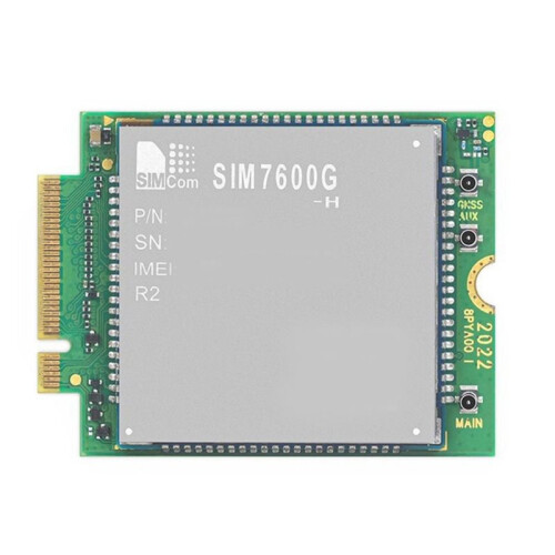 SIM7600G-H-M.2 SIMCom 4G LTE Cat-4 Module Global Coverage GNSS M.2 Connector for IoT Tracking Embedded Applications