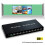 4K KVM -Compatible Multiviewer Multi Channel Video Seamless Multiplexer  8x1 Out USB, EU Plug 5