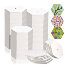 400 PCS 1" Paper Piecing for Quilting DIY Patchwork Sewing Crafts for DIY Patchwork Sewing Crafts, Hexagon Piecing