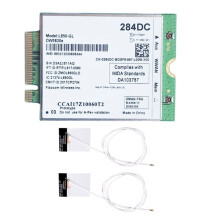 Moduł Karty DW5820E L850-GL LTE 4G + 2 Anteny 0284DC 284DC do Laptopów dla 3500 5400