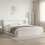 VidaXL vidaXL Headboard Cabinet with Storage High Gloss White Engineered Wood 1
