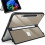 Capa Flip para  para Surface Pro 12 Polegadas 1ª Edição (2025) Capa Dura de TPU Compatível com Teclado Type Cover A 2