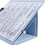 Stand- PP File Folder A4 Document Holder, 2-Pack Dual-Color Mix Writing Pad for Students & Workplace Notes 4