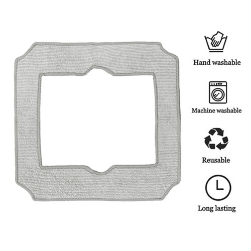 20PCS Washable Mop Cloths Cleaning Rag for   Window Vacuum Cleaner Robot Replacement Accessories 2