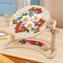 Embroidery Hoop Stand Adjustable - 360Rotated Embroidery Frame Stand, Embroidery Stands for Hand Work Art
