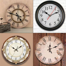 4PCS DIY Silent Movement Mechanism Spindle Hands Kit Repair Tool Parts Wall Quartz Movement Clock Accessories