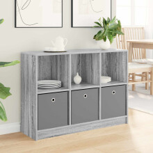 vidaXL Sideboard with Drawer Grey Sonoma 102 x 32 x 73.5 cm