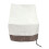 Pacote com 4 Capas para Cadeiras de Pátio Adirondack 31x33x36 Polegadas Capas para Cadeiras de Pátio Externas Resistentes 420D, Gramado Externo À 3