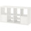 KALLAX 8-Cube with 2 Doors & 2 Shelves 147x77cm 1