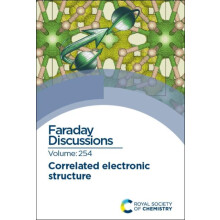 Correlated Electronic Structure Faraday Discussion 254 Hardcover Book
