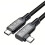 5 90 Degree Type C to USB C Cable USB5 80Gbps 16K PD 240W Fast Charging Data Cable for Mobile Phone 6.56ft A 1