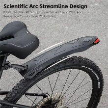 Bicycle Mudguards for 26-27.5 Inch Bikes,Universal Fit Reflective Bike Guards,Mud Flap for Enhanced Riding Safety