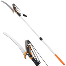 2-in-1 Teleskop-Astsäge und Astschere, verstellbarer Baumschneider