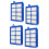 4PCS Hepa Filter for  EL4100/EL6986A/EL4050/ZE346B Vacuum Cleaner Accessories Filter Elements 1
