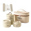 4pcs Portable Insulated Food Lunch Container Set with Thermal Lunch Box Separate Stackable Lunch Container 1