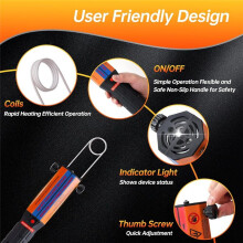 Magnetic Induction Heater Kit, 1100w 110v Heat Induction Bolt Removal for Removing Rusted Screws with 8 Coils US Plug