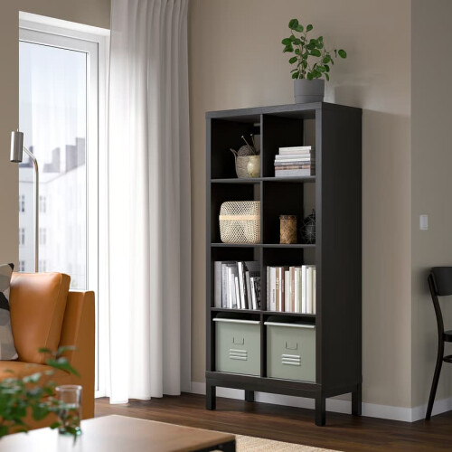 KALLAX 8-Cube Unit with Underframe 77x164cm