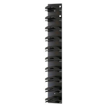 (Black) Space-Saving Wall Hat Hanger for Baseball Caps
